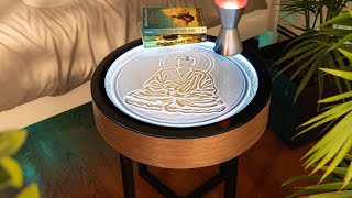 A Kickstarter Project We Love Oasis Kinetic Sand Tables Relaxing Art In Motion [upl. by Eimyaj]