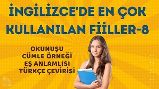 İngilizce En Çok Kullanılan Fiiller8 yds ingilizcekelimeler [upl. by Lanos]