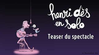 Teaser  Henri Dès en solo  Concert [upl. by Xenophon]