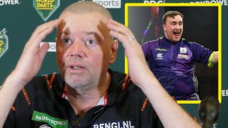 LUKE LITTLER A YOUNG VAN GERWEN  Raymond Van Barneveld HIGH PRAISE for teen prodigy [upl. by Neale]