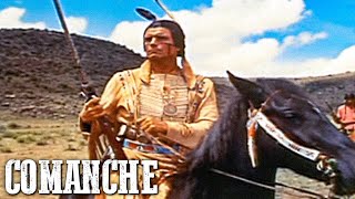 Comanche  Indians  Western Movie in Full Length  Wild West  Cowboy Film [upl. by Anoo]