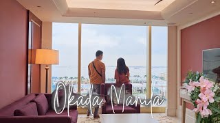 Okada Manila Staycation 2023  Hotel and Room Tour [upl. by Thorstein399]