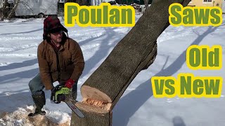 Poulan 5020 vs Poulan 3400  Old vs New  Part 1 [upl. by Farleigh]