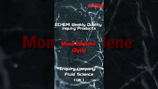 An important industrial solvent  Mono Ethylene Glycol [upl. by Irami880]