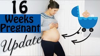 16 WEEKS PREGNANCY UPDATE FLUTTERS MOVEMENT BABYS FIRST KICKS [upl. by Zinck37]