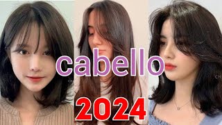 CORTES EN TENDENCIA 2024 ✂️ ESTILOS Y CORTES DE PELO PARA MUJER [upl. by Adnaloy]