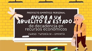 Tutoría IV Empatía Examen Parcial Proyecto empático Personal [upl. by Dlanigger]