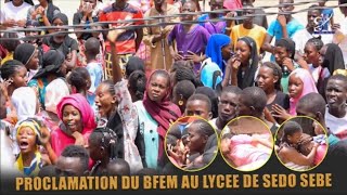 Proclamation Des Résultats Du BFEM 2024 Au Lycée Sédo Sébé Matam [upl. by Anikal]