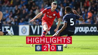 Highlights Stockport County 2 PNE 0 [upl. by Marilyn746]