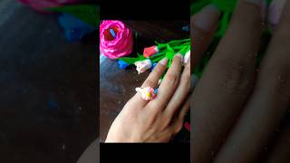 Finger Ring💍💍claycraft diy sorts sortsfeed song [upl. by Gerik759]