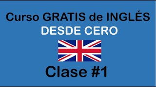 Clase 1 de INGLÉS BÁSICO  SOY MIGUEL IDIOMAS [upl. by Eiramanin]