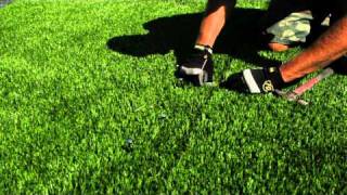 How to Seam Artificial Grass  Brought to you by SGW [upl. by Ultima]