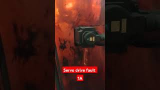 Servo drive fault automobile plc automation machine electrical trending trendingshorts [upl. by Mcmullan448]