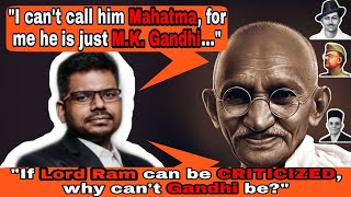 J Sai Deepak on Mahatma Gandhi vs Real Freedom Fighters  New Book  India Bharat and Pakistan [upl. by Biggs272]