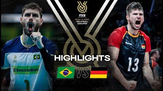 🇧🇷 BRA vs 🇩🇪 GER  Highlights  Mens OQT 2023 [upl. by Aldric]