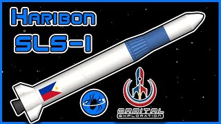 First Filipino Rocket  OrbitX Haribon SLS 1  Spaceflight Simulator SFS 15 [upl. by Monaco]