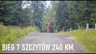 Dolnośląski Festiwal Biegów Górskich 2021 Bieg 7 Szczytów  240km [upl. by Ydissac]