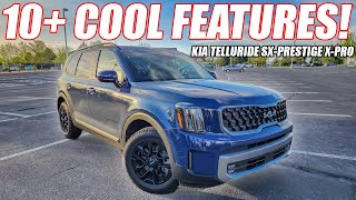 2023 KIA TELLURIDE TOP 10 COOL and INTERESTING FEATURES [upl. by Rafaelle]