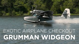 Exotic Airplane Checkout Grumman Widgeon [upl. by Belier]