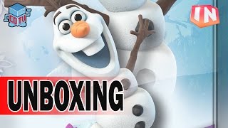 Disney Infinity 3 OLAF Figure Unboxing [upl. by Nerag438]