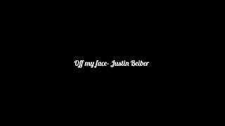 Off my face  Justin Bieber  cover [upl. by Noskcaj]