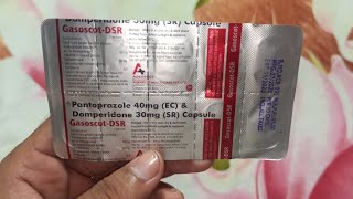 Pantoprazole 40 mg EC amp Domperidone 30mg SR Capsule use in hindi DSR Capsule review [upl. by Dagmar167]