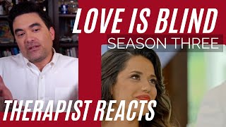 Love Is Blind S3 19  Bartise amp Nancy Wedding  Therapist Reacts [upl. by Grunberg950]