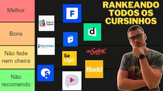 TIER LIST DOS CURSINHOS PARA O ENEM  QUAL É O MELHOR [upl. by Aicnelav]