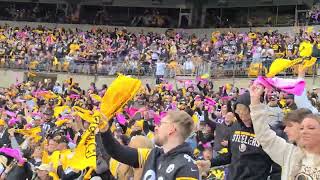 Pittsburgh Steelers Renegade vs Baltimore Ravens 10823 at Acrisure Stadium [upl. by Rennane989]