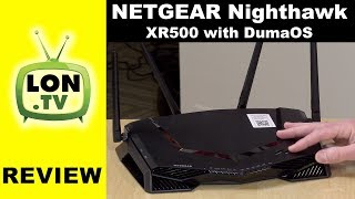 NETGEAR Nighthawk XR500 Pro Gaming Router Review with DumaOS [upl. by Mavra]