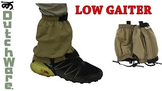 Low Gaiter from DutchWare  Camping Accessories [upl. by Aneer]