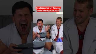 Sandpapering My Tongue amp Covering it in Acid science funny comedy [upl. by Enelyad124]