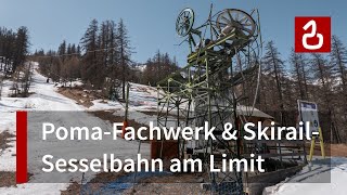 Skigebiet Le MônetierlesBains  Serre Chevalier  Die spektakulärste Sesselbahn in Frankreich [upl. by Oskar]