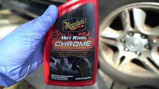 meguires wheel cleaner for chrome wheels bust or not [upl. by Doerrer336]