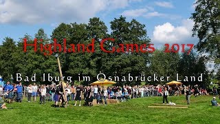 Highland Games 2017  Bad Iburg  Osnabrücker Land [upl. by Mall703]