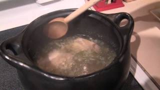 How to Prepare Ajiaco with Chamba Soup Pot [upl. by Eiddal]