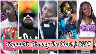 TSquadTv Tommy The Clown Members Real Name And Ages 2024 [upl. by Ylram]