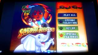 Go Diego Go Safari Rescue Menu Walkthrough [upl. by Nwahsan604]