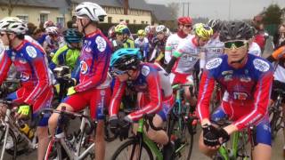 CYCLISME MINIMES  CADETS PRIX E LECLERC SOUVENIR FRANCK SOLIGNY AU NEUBOURG [upl. by Whittemore]