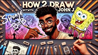 EPISODE 4 How to draw spongebob MUST WATCH [upl. by Huoh]