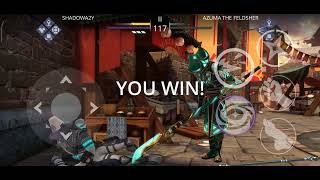 Shadow Fight 3 Bosses Fight Gameplay Event Boss Feldsher Azuma Lv6 [upl. by Devondra]