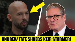 Andrew Tate UNLEASHES On Keir Starmer In MUSTSEE Takedown Whilst Making Vow To The British People [upl. by Delmer]