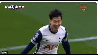 Tottenham vs West Ham 41 Highlights  Premier League 202425 [upl. by Rebmit]