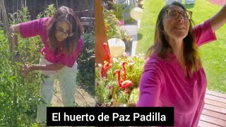 ❤️Paz Padilla cultiva sus propias verduras y frutas así de natural [upl. by Carolynne779]