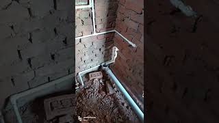 upvc plumbing work by City technical civil work solution santipuram sec A [upl. by Arahset932]