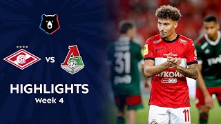 Highlights Spartak vs Lokomotiv 21  RPL 202021 [upl. by Myrtia]