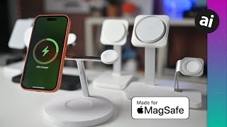 Best 3in1 MagSafe Chargers in 2023 for iPhone Apple Watch amp AirPods [upl. by Fanchan141]