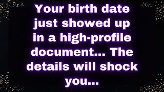 🔍 Your Birth Date Just Showed Up in a HighProfile Document The Details Will Shock You 🎂📜 [upl. by Anilam]