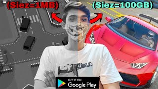 Size1MB Vs Size100GB PLYA STORE GAME DOWNLOAD [upl. by Euqcaj246]