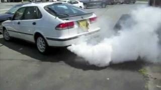 More Problems With the 2000 Saab 93 Smoking Test Drive etc [upl. by Capp562]